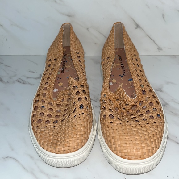 Lucky brand leiana slip on sneakers shoe 7.5 - Picture 2 of 5